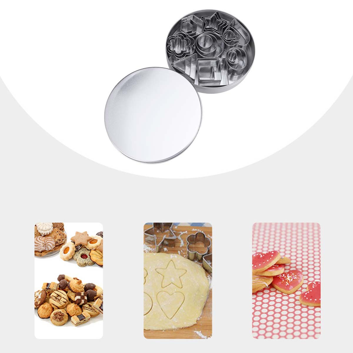 Baking Kitchen Set - Набор из 24 формочек для печенья