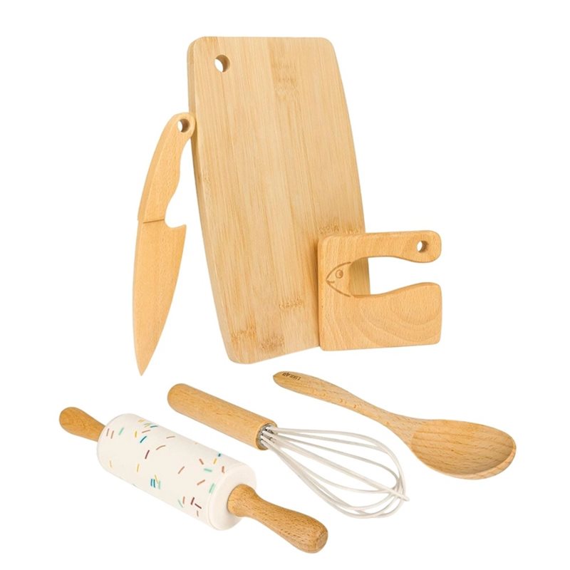 Kitchen Kids Baking Set - ABUG – набор детских деревянных ножей
